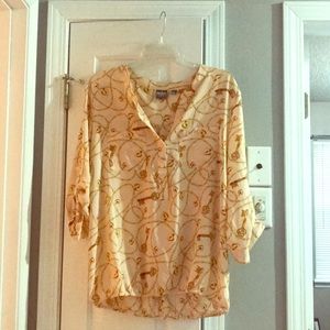 Pale Pink Polyester Top